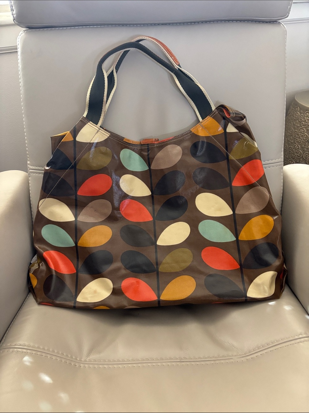 Orla Kiely Colorful Large Bag - Picture 2 of 5